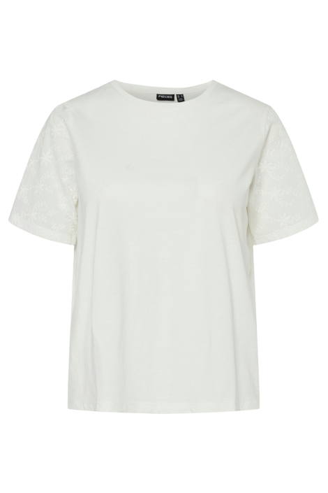 Pieces pctandrea ss embrodiery t-shirt jrs